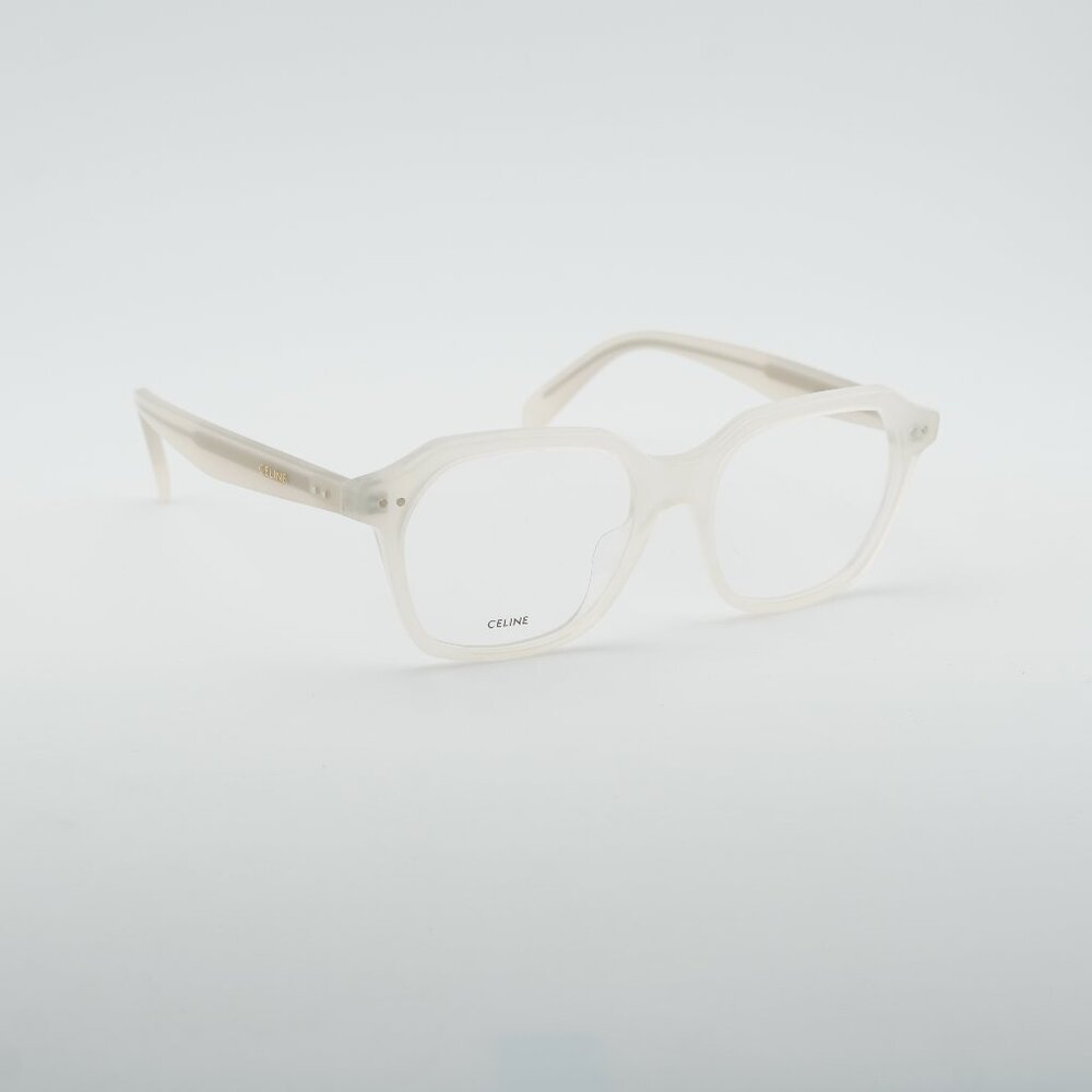 Celine CL50127I 025 Eyeglasses Ivory 52mm Square Frame